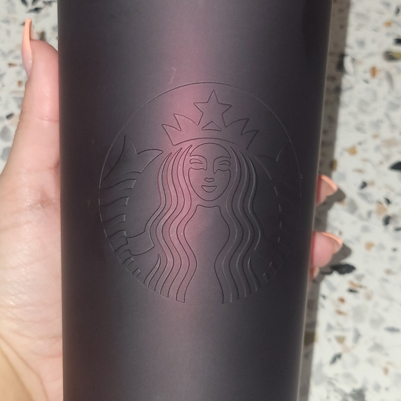 RARE! Starbucks 2019 matte plum tumbler! - Picture 2 of 7